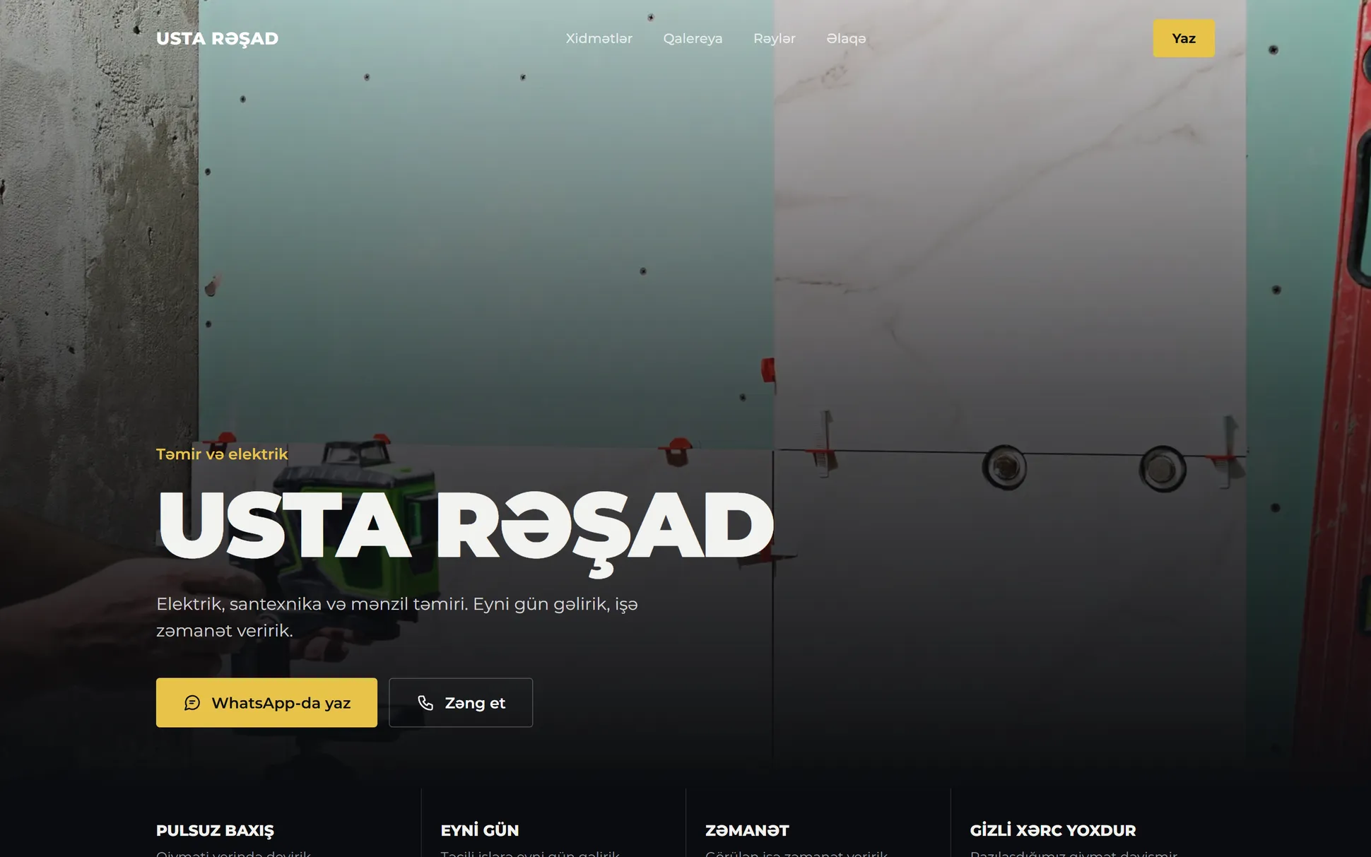 Usta Rəşad saytı